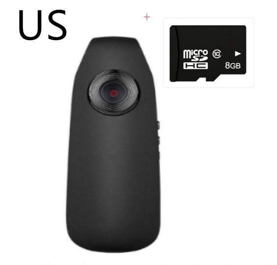 Portable Mini Video Camera w/ One-click Recording
