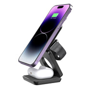 Folding Three-in-one Wireless Charger Portable Magnetic | Sound23