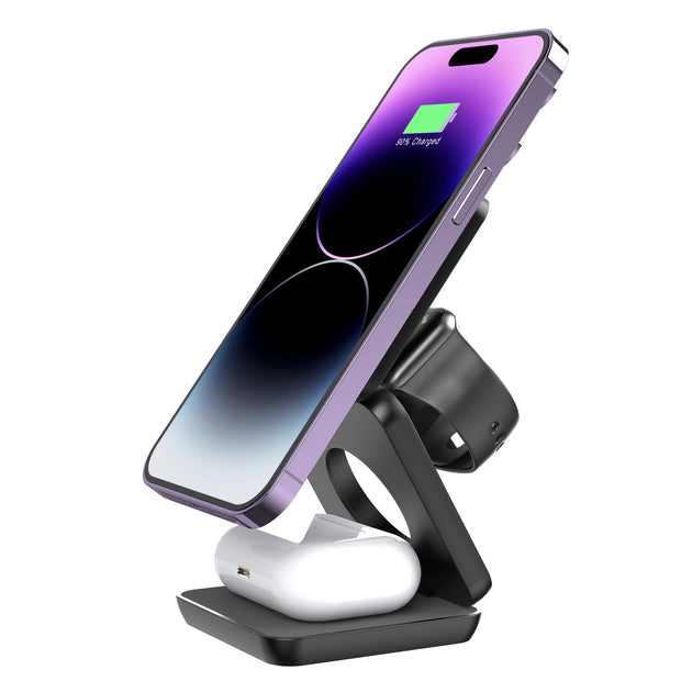 Folding Three-in-one Wireless Charger Portable Magnetic | Sound23