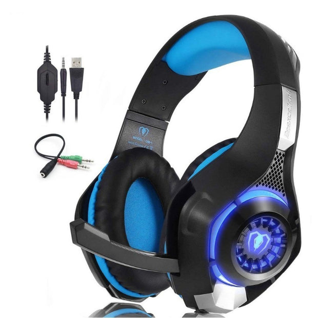 Beexcellent Gaming Headset with Mic for PS4 & PC | Sound23