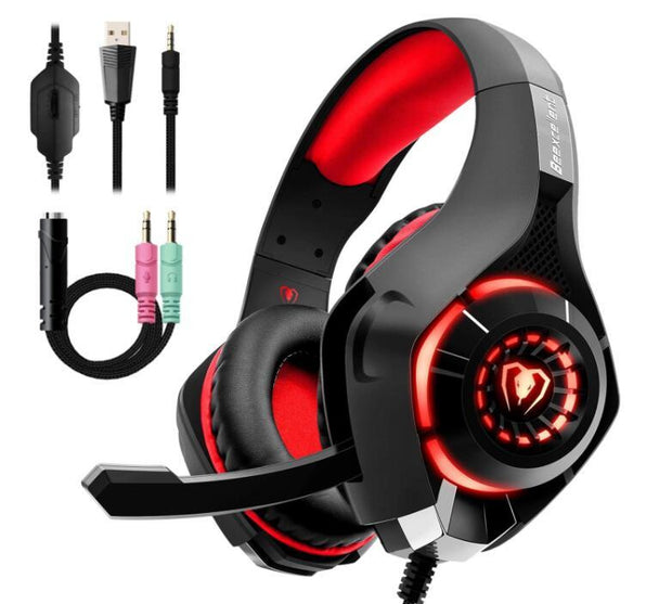 Beexcellent Gaming Headset with Mic for PS4 & PC | Sound23