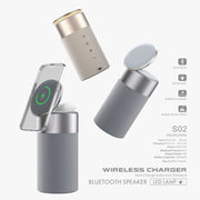 Multi-Function iPhone & AirPods Wireless Charger Bluetooth Speaker | Sound23