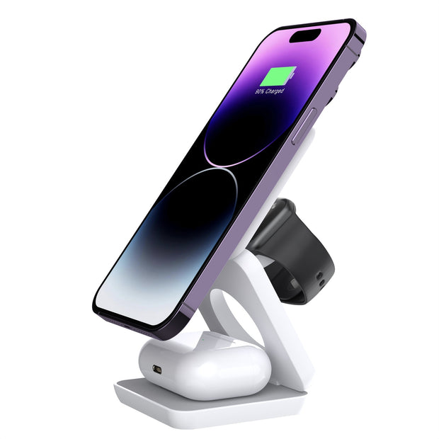 Folding Three-in-one Wireless Charger Portable Magnetic | Sound23