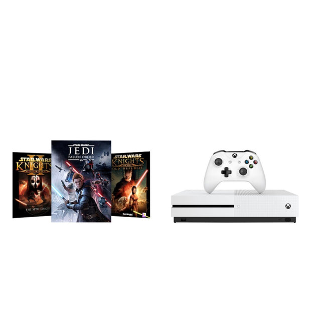 Buy High Quality Microsoft Xbox One S Console 1TB - Star Wars Jedi: Fallen Order Bundle - White - Sound21