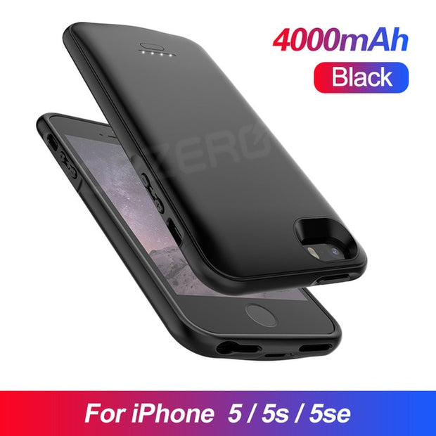 Buy High Quality Phone Battery Charger Case For iPhone X XS Max 11 Pro Ultra Thin 5000mAh Battery Charging Case Power Bank For iPhone 6 7 8 Plus - Sound21