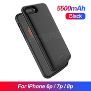 Buy High Quality Phone Battery Charger Case For iPhone X XS Max 11 Pro Ultra Thin 5000mAh Battery Charging Case Power Bank For iPhone 6 7 8 Plus - Sound21