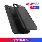 Buy High Quality Phone Battery Charger Case For iPhone X XS Max 11 Pro Ultra Thin 5000mAh Battery Charging Case Power Bank For iPhone 6 7 8 Plus - Sound21