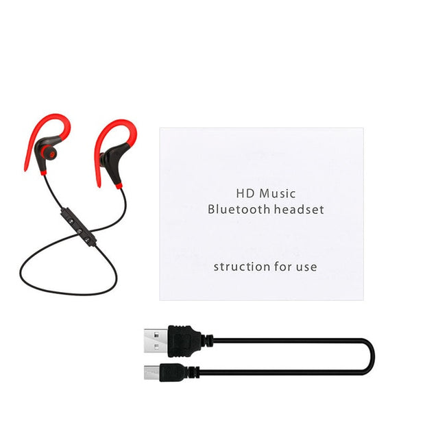 Buy High Quality Sport Bluetooth Wireless Earphone Stereo Ear-hook Sports Headset IPhone Huawei - Sound21