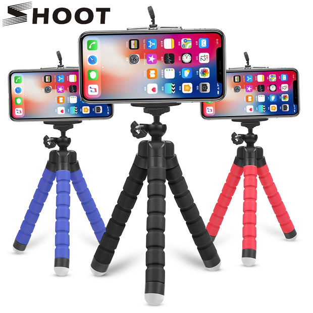 Buy High Quality SHOOT Mini Flexible Sponge Octopus Tripod - Sound21