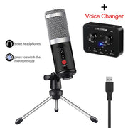 Buy High Quality Condenser Microphone With Tripod USB Computer Studio Microphone - Sound21